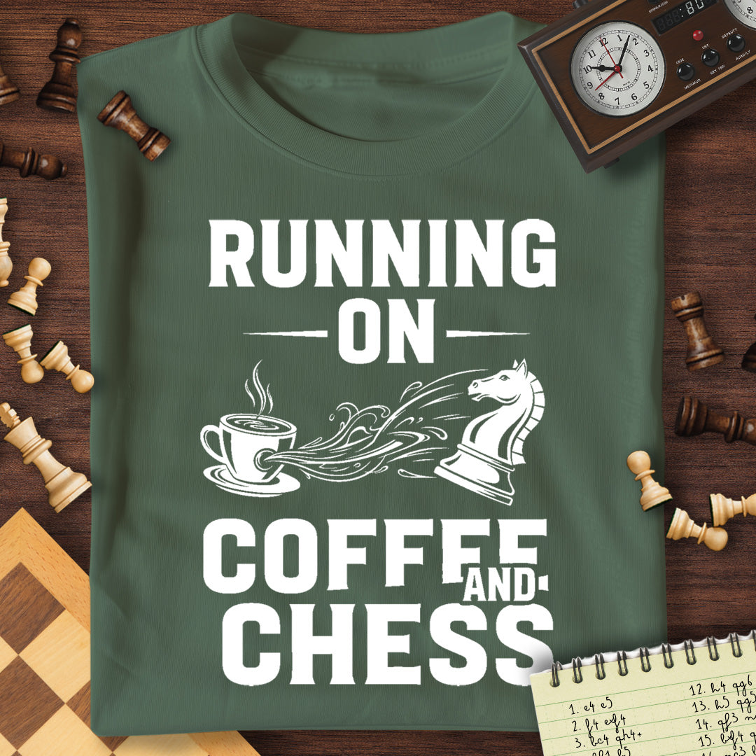 Running On Coffee & Chess T-Shirt