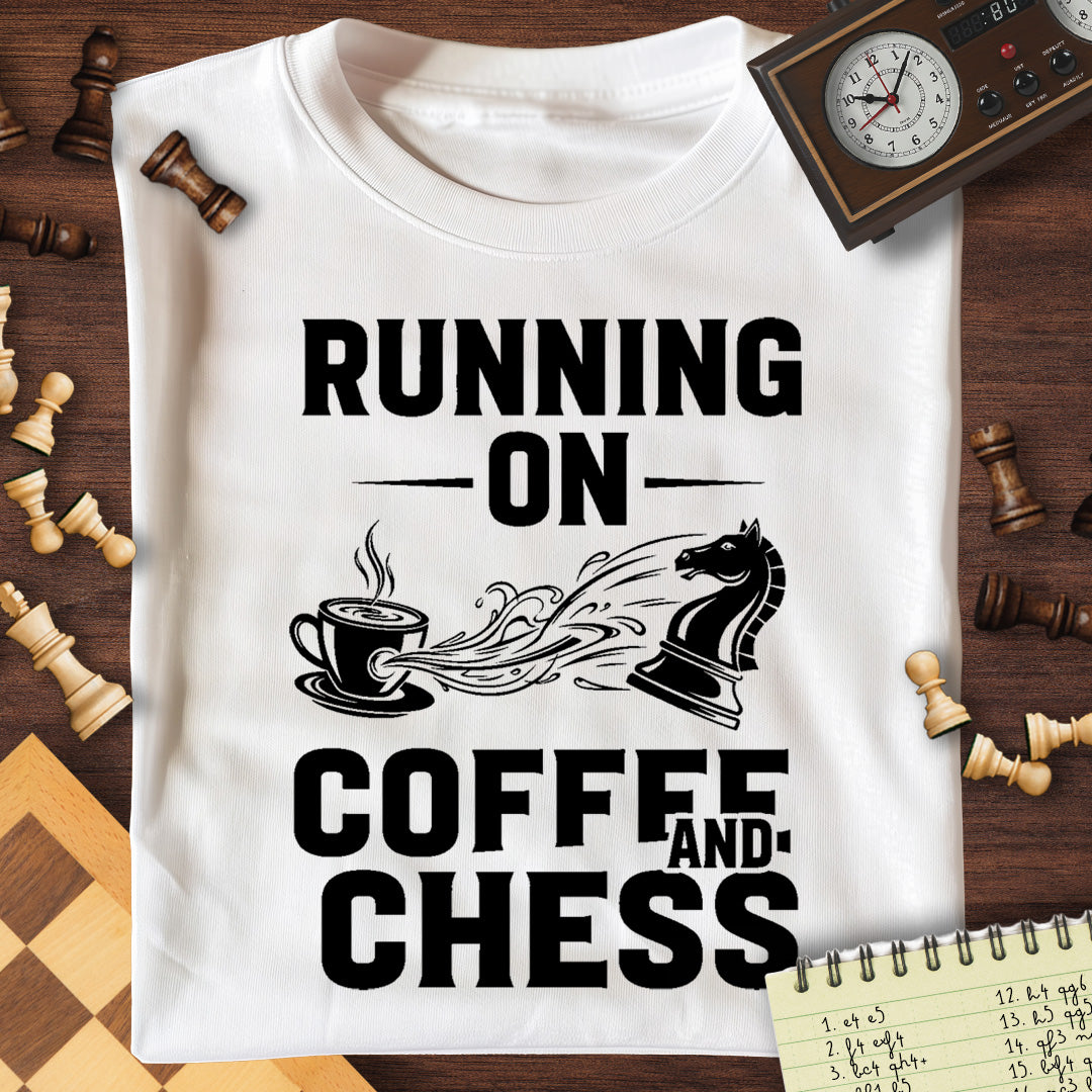 Running On Coffee & Chess T-Shirt