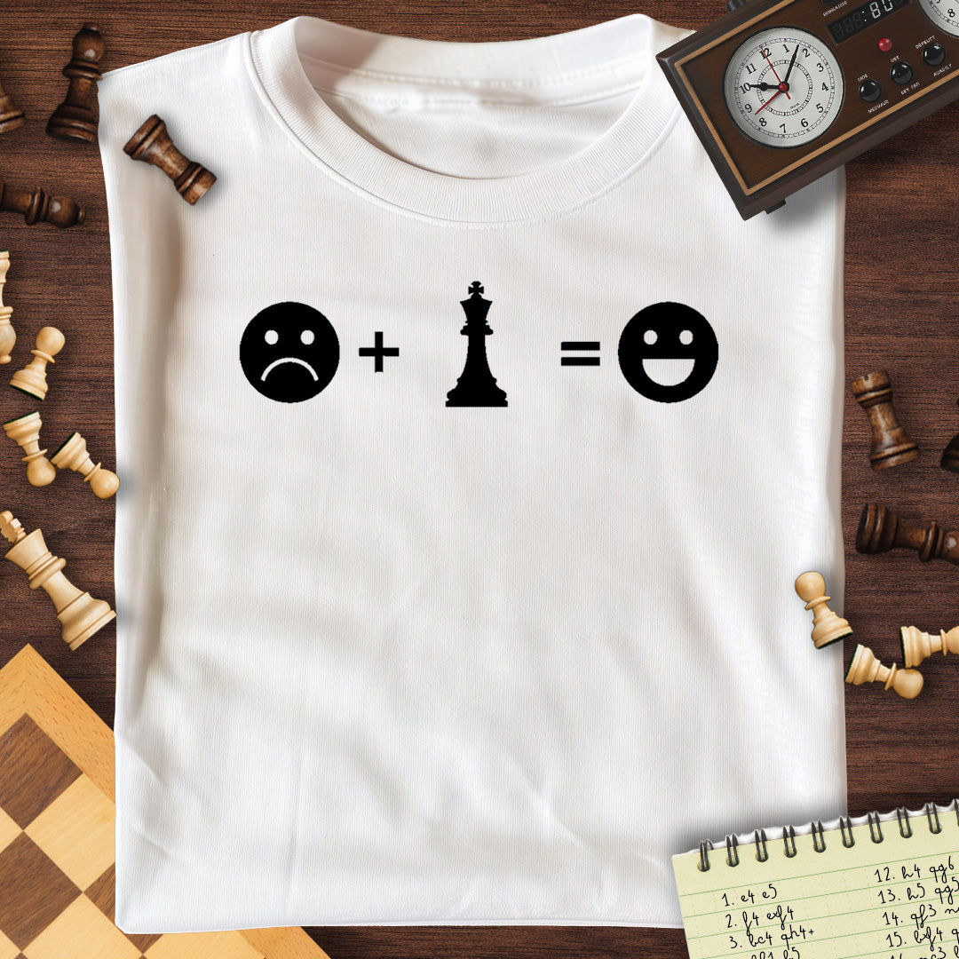 Sad + Chess = Happy T-Shirt