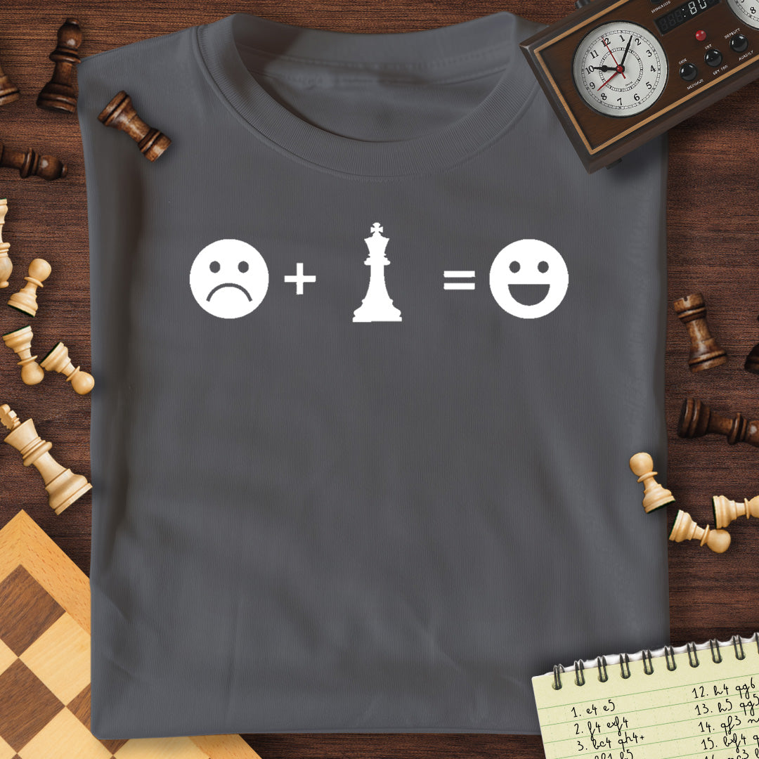 Sad + Chess = Happy T-Shirt
