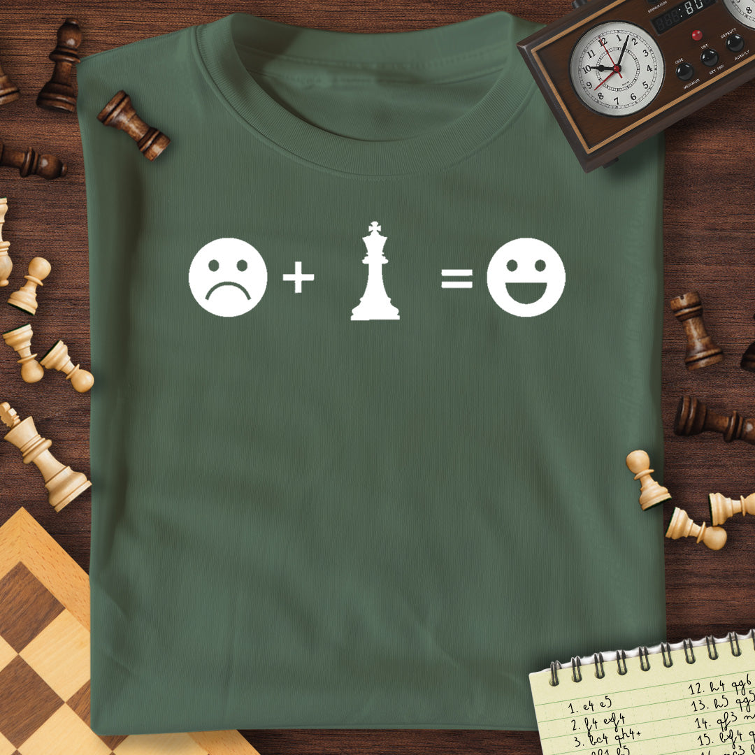 Sad + Chess = Happy T-Shirt