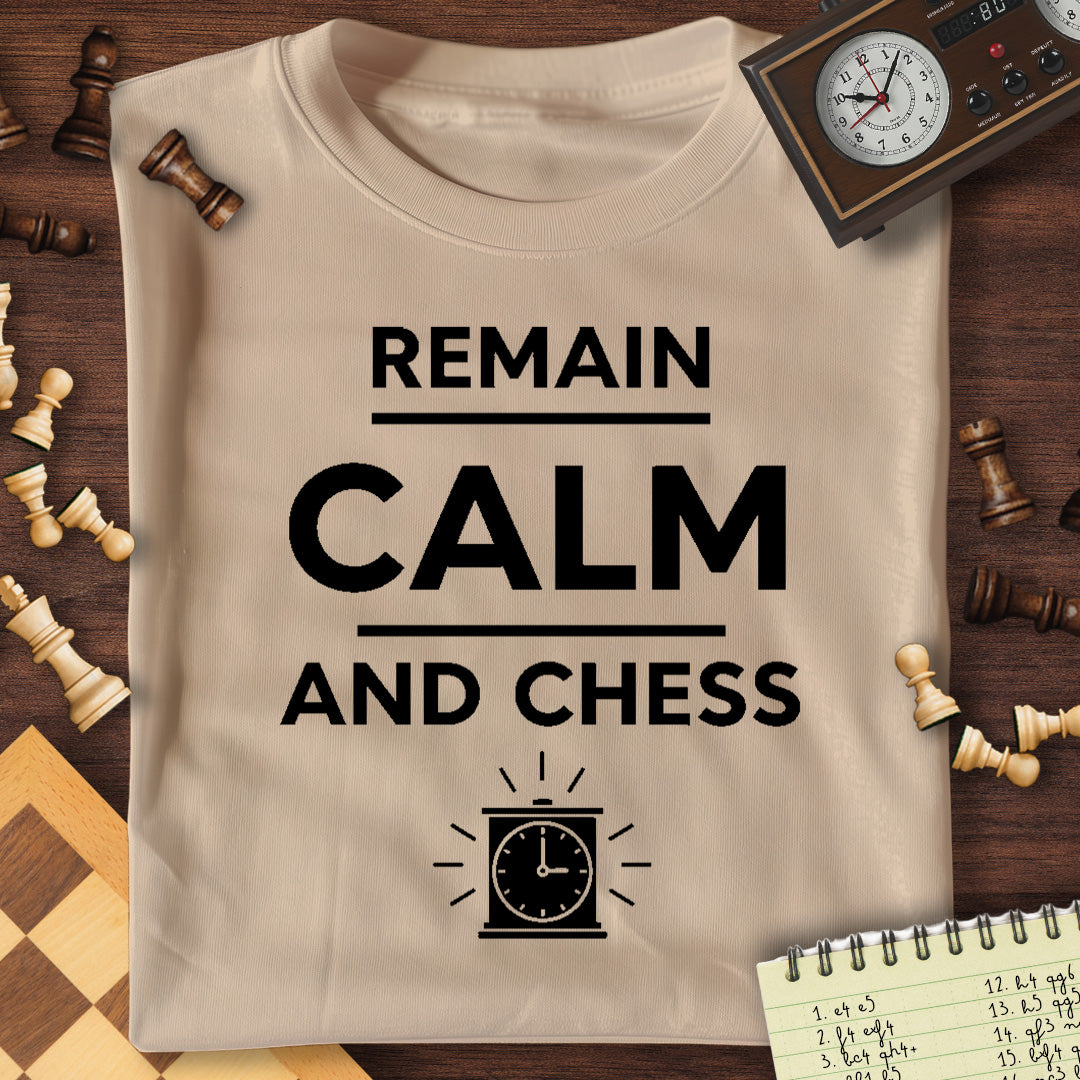 Remain Calm & Chess T-Shirt