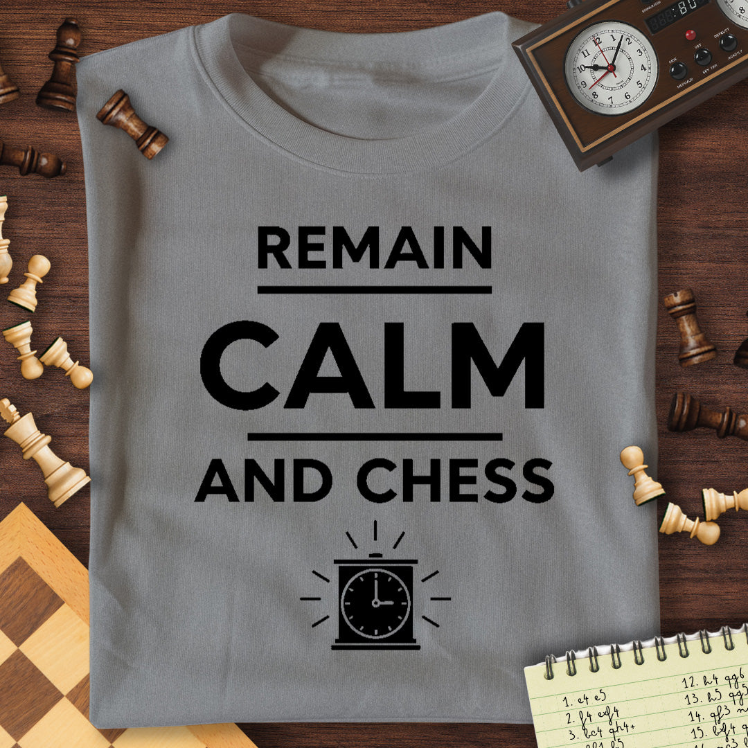Remain Calm & Chess T-Shirt