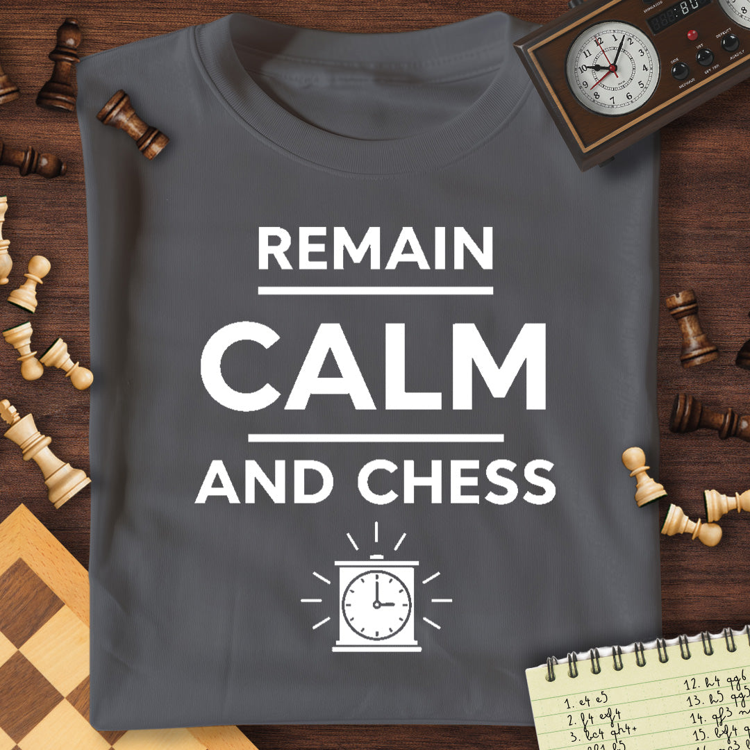 Remain Calm & Chess T-Shirt