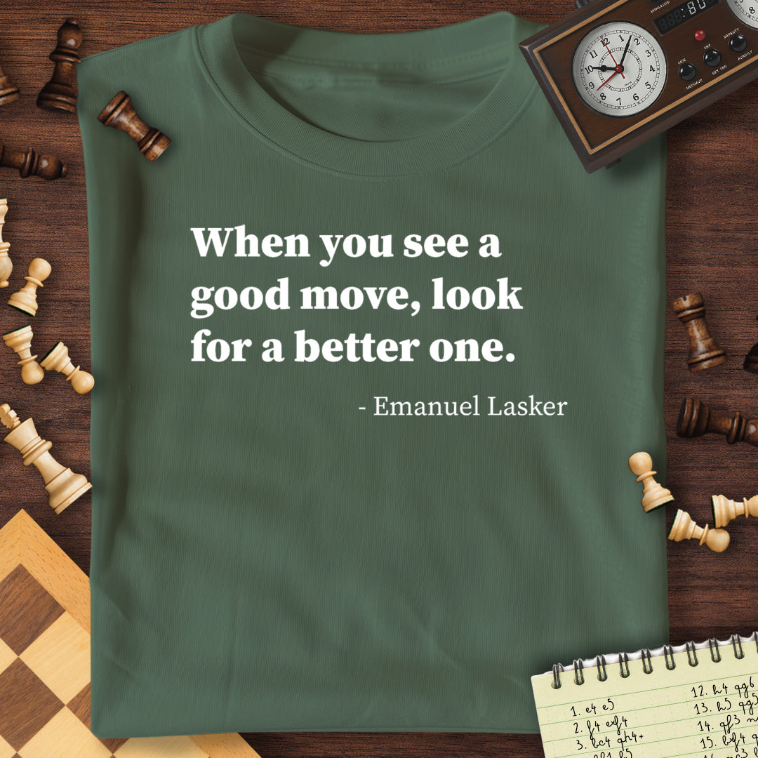 Emanuel Lasker Quote #1 T-Shirt