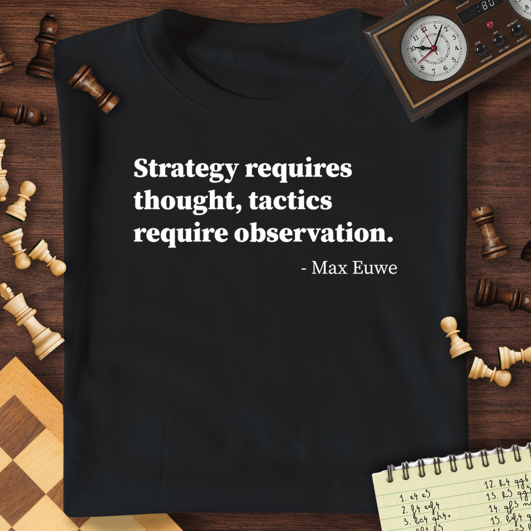 Max Euwe Quote T-Shirt