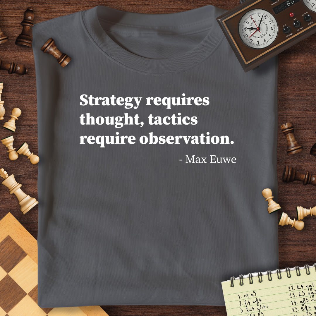 Max Euwe Quote T-Shirt