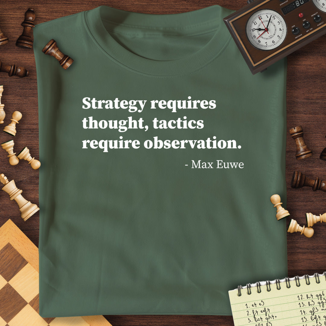 Max Euwe Quote T-Shirt