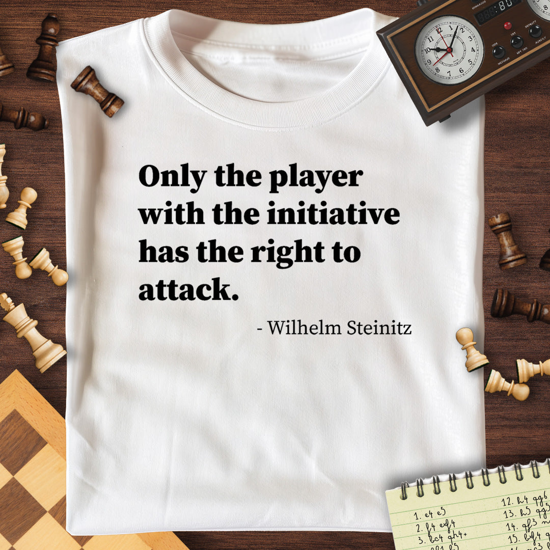 Wilhelm Steinitz Quote #1 T-Shirt