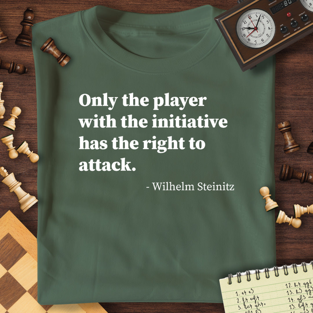 Wilhelm Steinitz Quote #1 T-Shirt