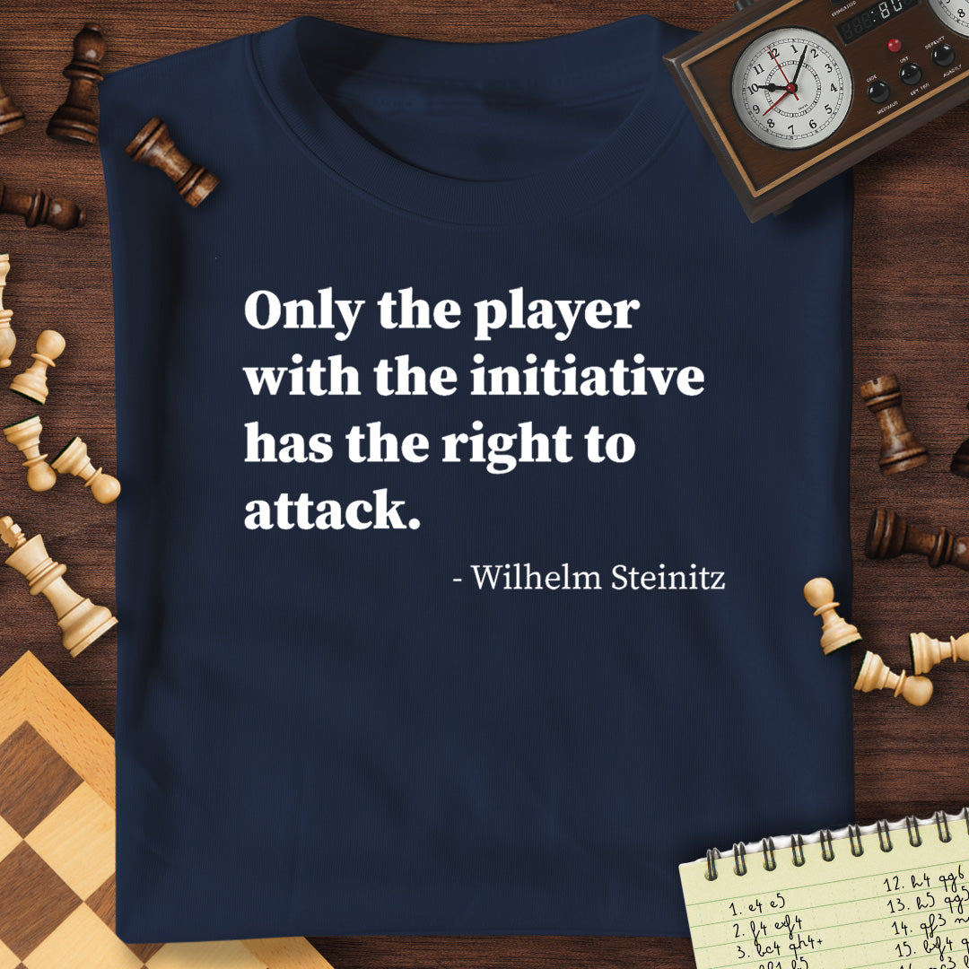 Wilhelm Steinitz Quote #1 T-Shirt
