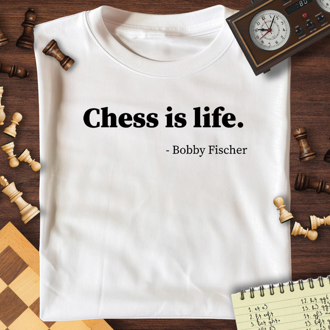 Bobby Fischer Quote #4 T-Shirt