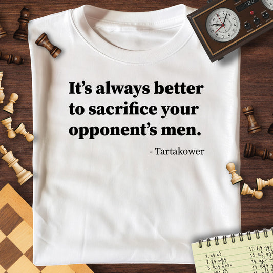 Savielly Tartakower Quote #5 T-Shirt
