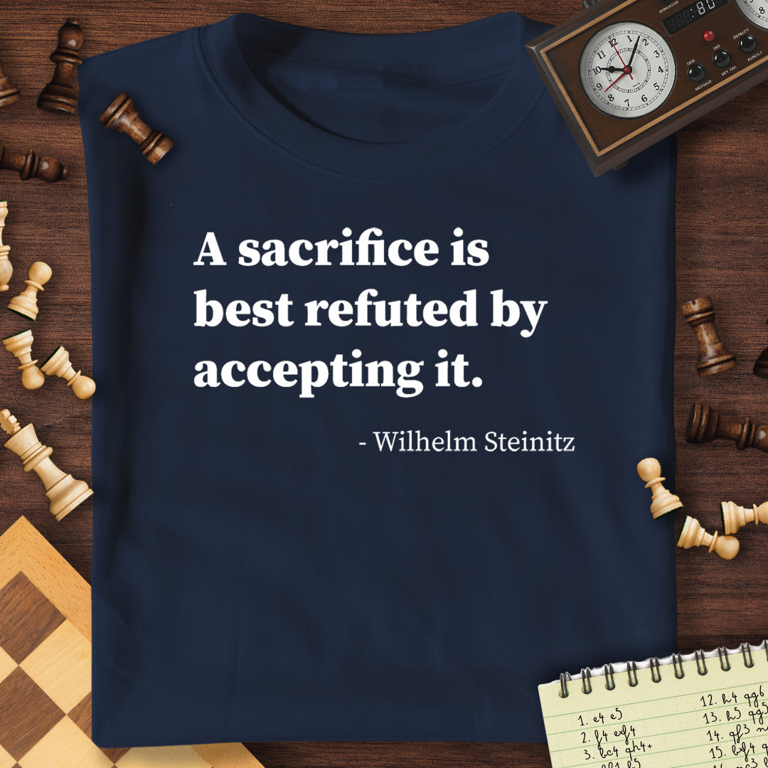 Wilhelm Steinitz Quote #2 T-Shirt