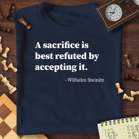 Wilhelm Steinitz Quote #2 T-Shirt